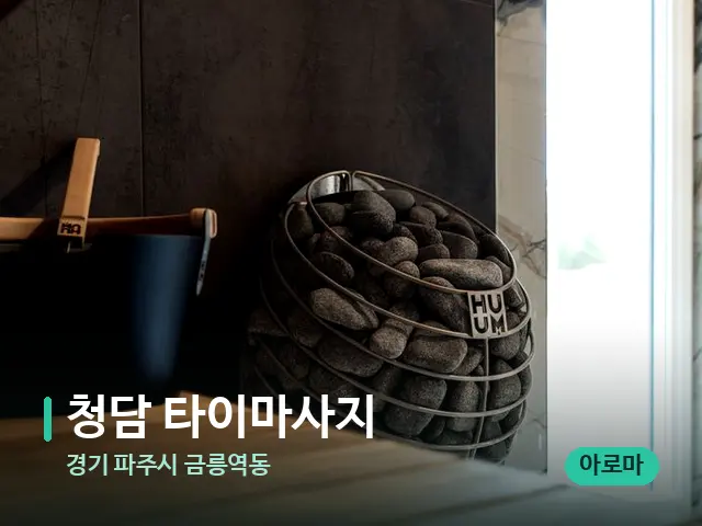 경기 파주시 금릉역동 청담 타이마사지 — 웰니스 스파 공간
