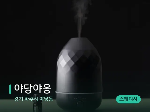 경기 파주시 야당동 야당야옹 — 아로마 오일을 쓰는 관리 장면